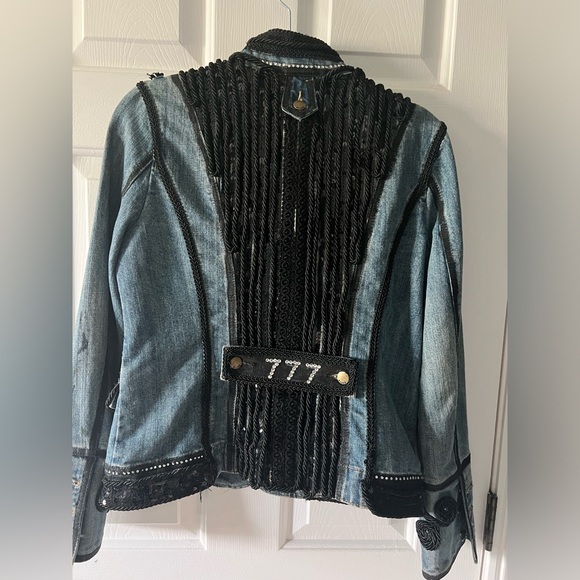 Michael Jackson style inspired denim jacket - Picture 2 of 11